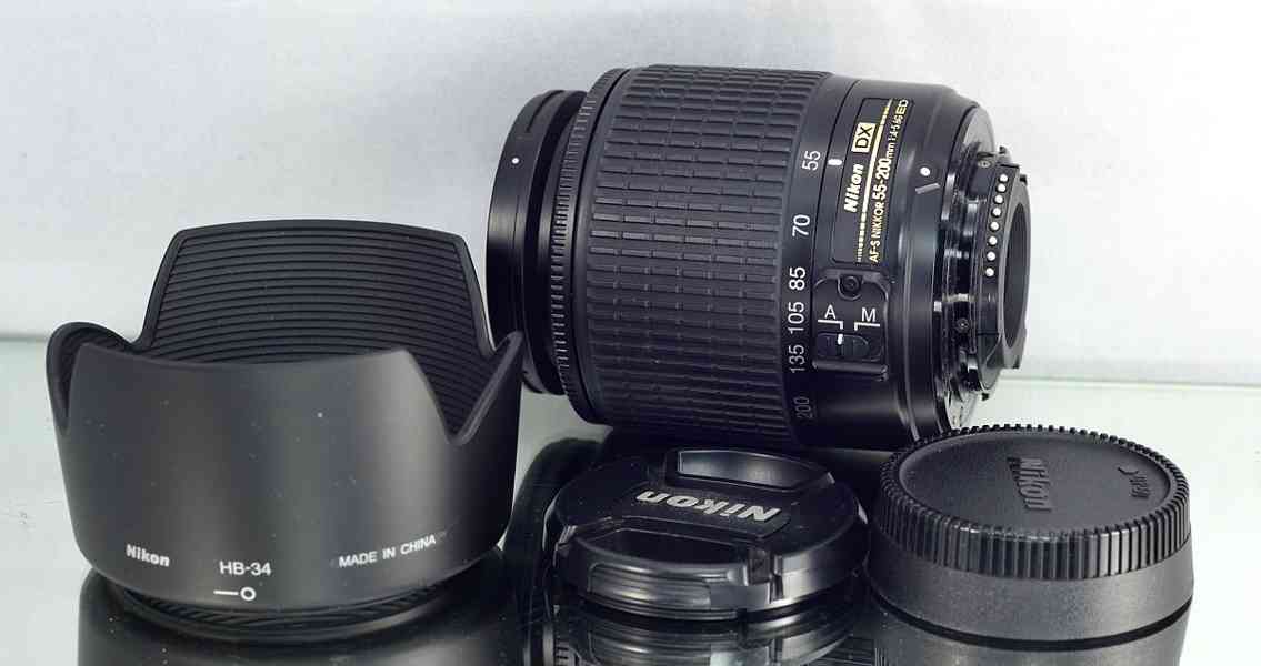 Nikon AF-S DX Nikkor 55-200mm f/4-5.6 G ED  - foto 1