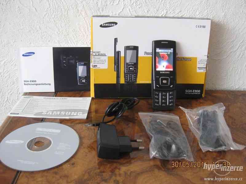 Samsung SGH-G800 a SGH-E900, plně funkční s češtinou - foto 1