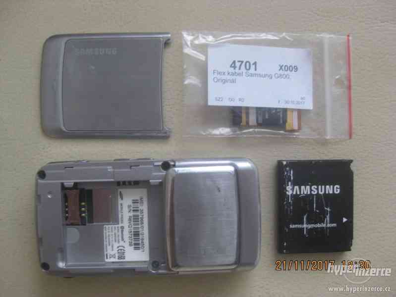 Samsung SGH-G800 a SGH-E900, plně funkční s češtinou - foto 17