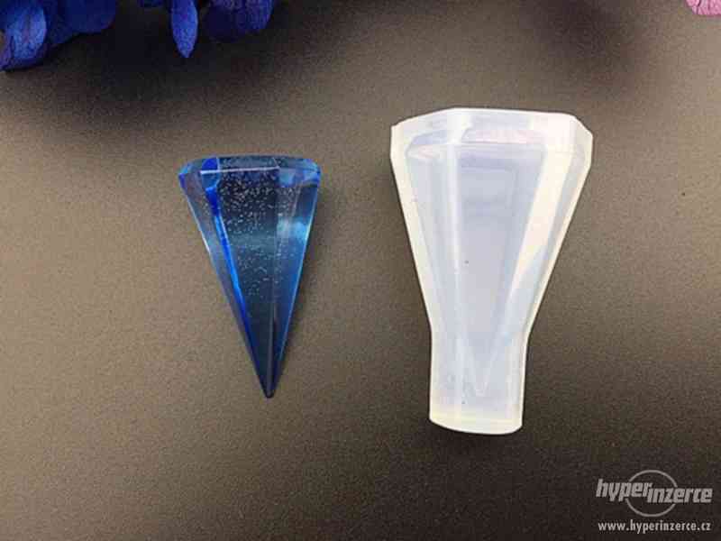 Silikonová forma - krystal - foto 1