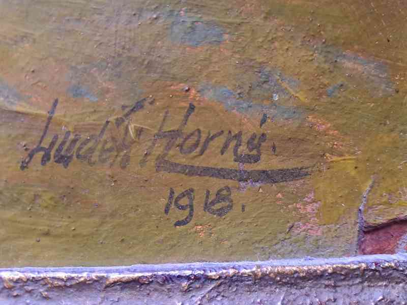 Prodám obraz v rámu z pozůstalosti. - foto 2