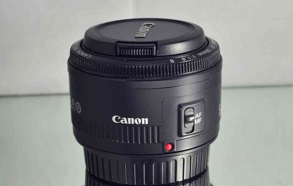 Canon EF 50mm f/1.8 II full-frame Pevný 2.generace - foto 3