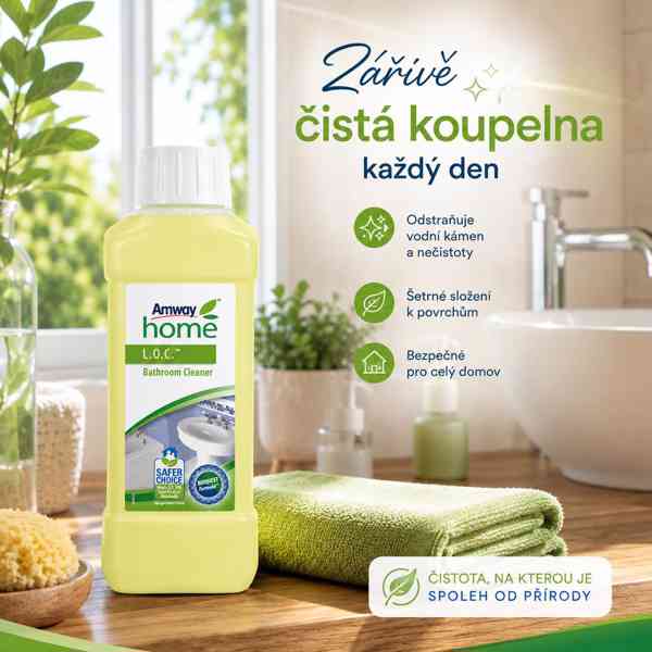 Amway Home - Čisticí prostředek pro koupelny LOC Bathroom - foto 4