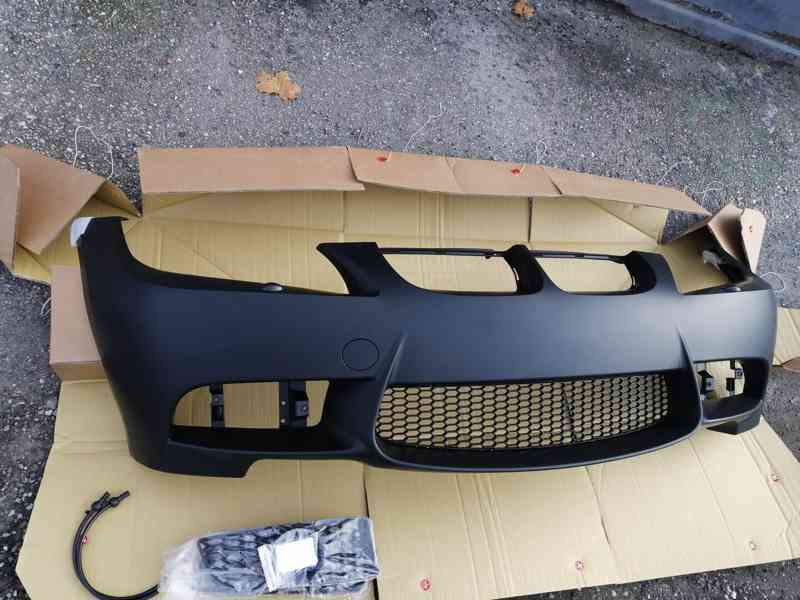BMW 3 E90 sedan / E91 touring (2005-2008) přední náraník M3. - foto 3