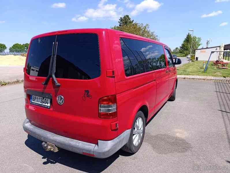 Volkswagen Transporter 2,0   T5.1 LONG 2.0TDI 103KW 9 MÍST - foto 6