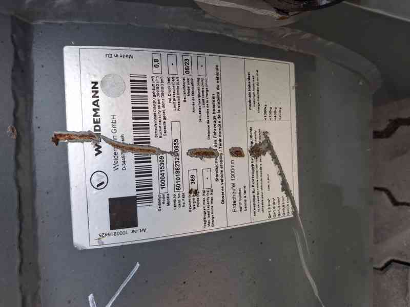 Nakladač Hitachi ZW95-6V, r. 2020, 8000 mth, 0,8 m³, funkční - foto 9