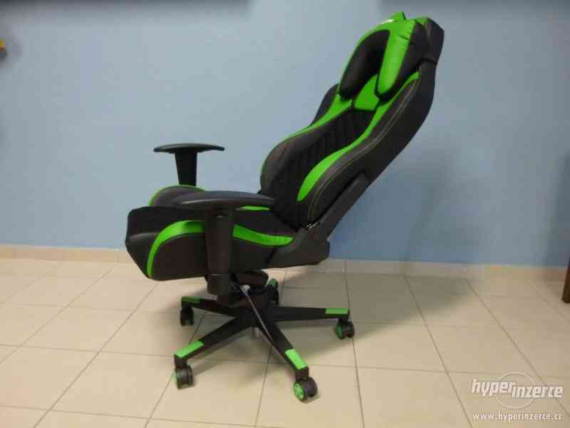 Kancelářská židle, herní křeslo E Racer F1-04 GRN - foto 13