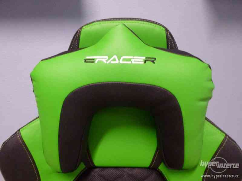 Kancelářská židle, herní křeslo E Racer F1-04 GRN - foto 14