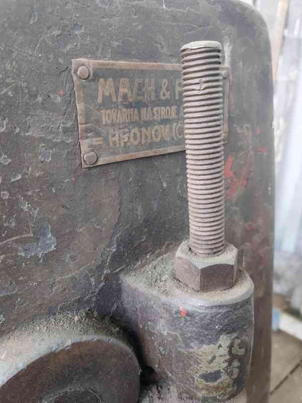 Litinová ohýbačka plechu - foto 5