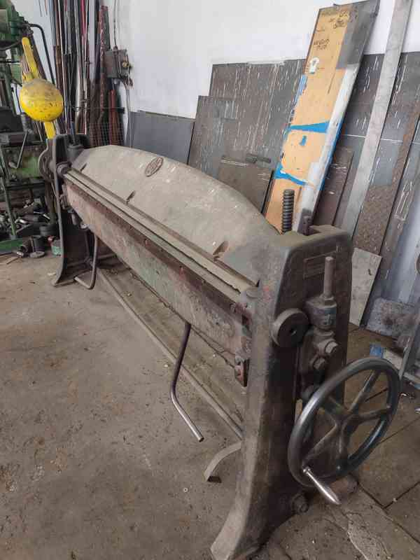 Litinová ohýbačka plechu - foto 2