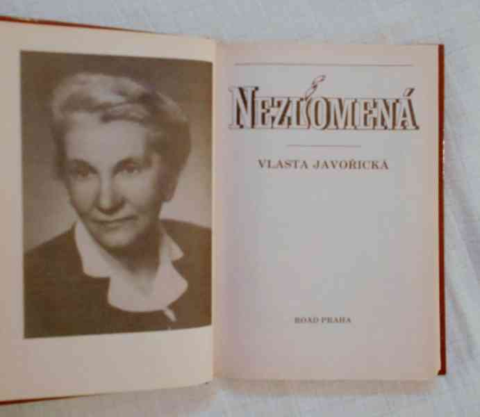 Vlasta Javořická - Nezlomená - Praha 1993 - foto 3