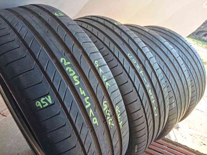Letní pneu 4kusy 235/45/19 vzorek 90% CONTINENTAL - dobírka - foto 2