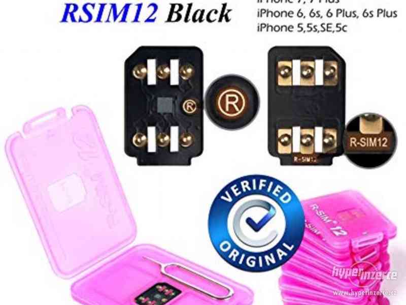 iPhone odblok RSIM 12, R-SIM 12, iOS 12.0 odblokování - foto 2