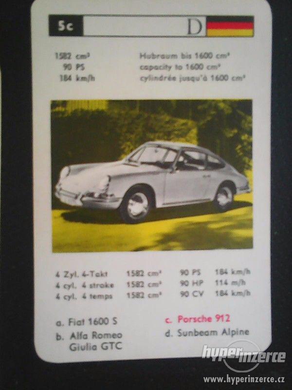 Karty k 100 výr. F.X.Schmid - auta- Made in germany 1960 - foto 7