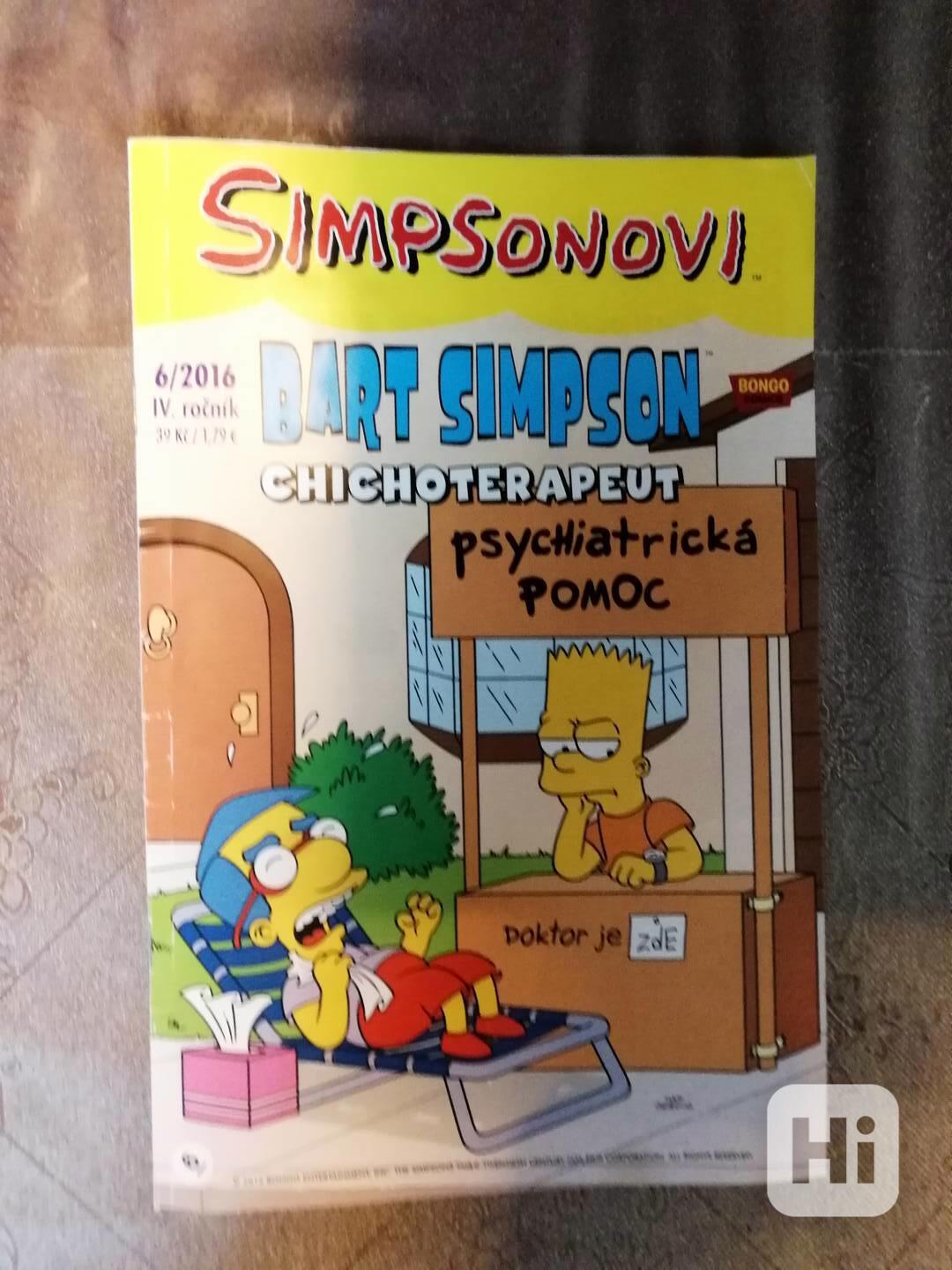 Prodám comics SIMPSNOVI č. 6/2016, 9/2016, 3/2018 - foto 1