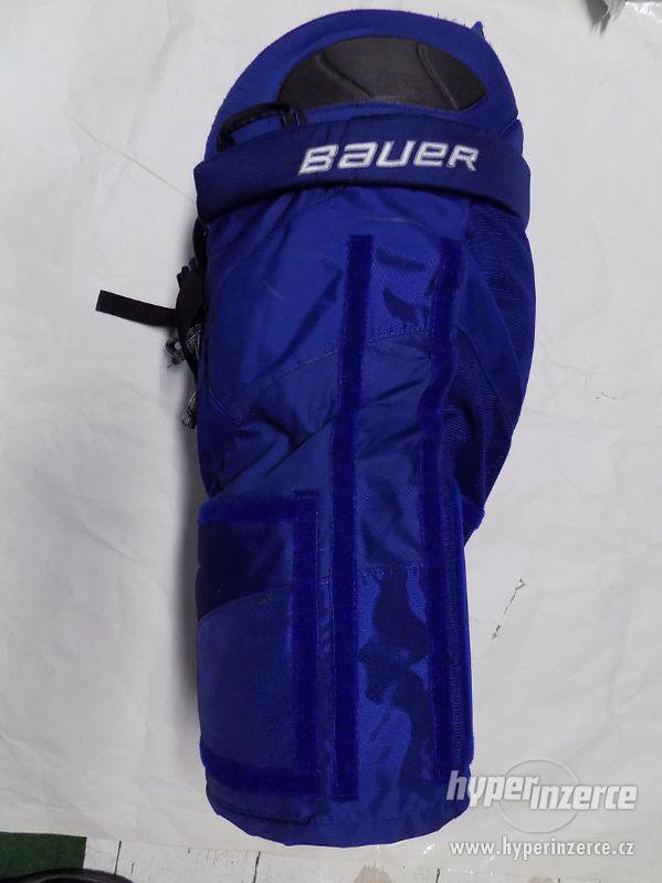 Profi kalhoty Bauer Nexus 1N Velcro - modré (vel. senior S ) - foto 4