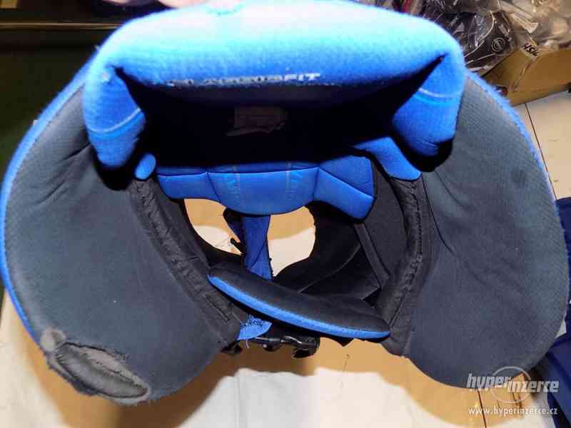 Profi kalhoty Bauer Nexus 1N Velcro - modré (vel. senior S ) - foto 5