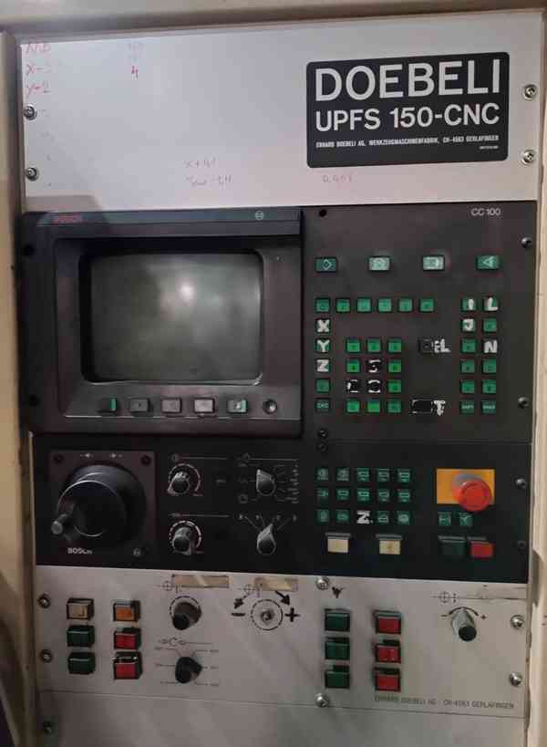 CNC Bruska DOEBELI UPFS 150/88 XYZ  - foto 2