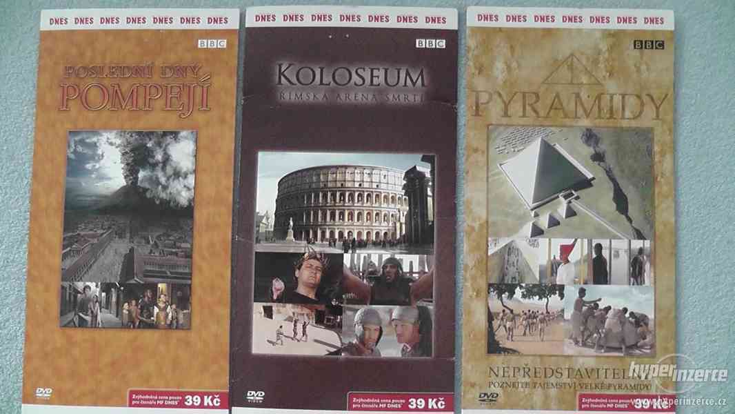 DVD Pyramidy, Koloseum, Poslední dny Pompejí - foto 1