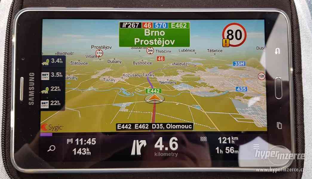 GPS navigace Samsung GalaxyTab A6, 74G,LTE,128GB,nové mapy. - foto 3