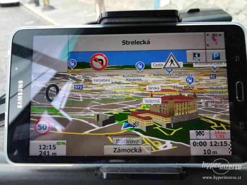 GPS navigace Samsung GalaxyTab A6, 74G,LTE,128GB,nové mapy. - foto 4