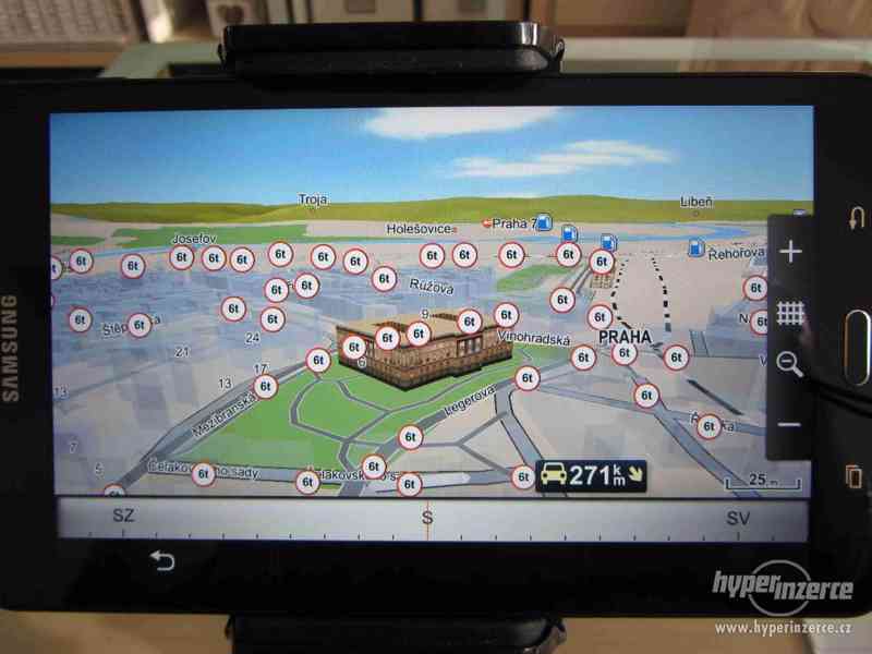 GPS navigace Samsung GalaxyTab A6, 74G,LTE,128GB,nové mapy. - foto 8