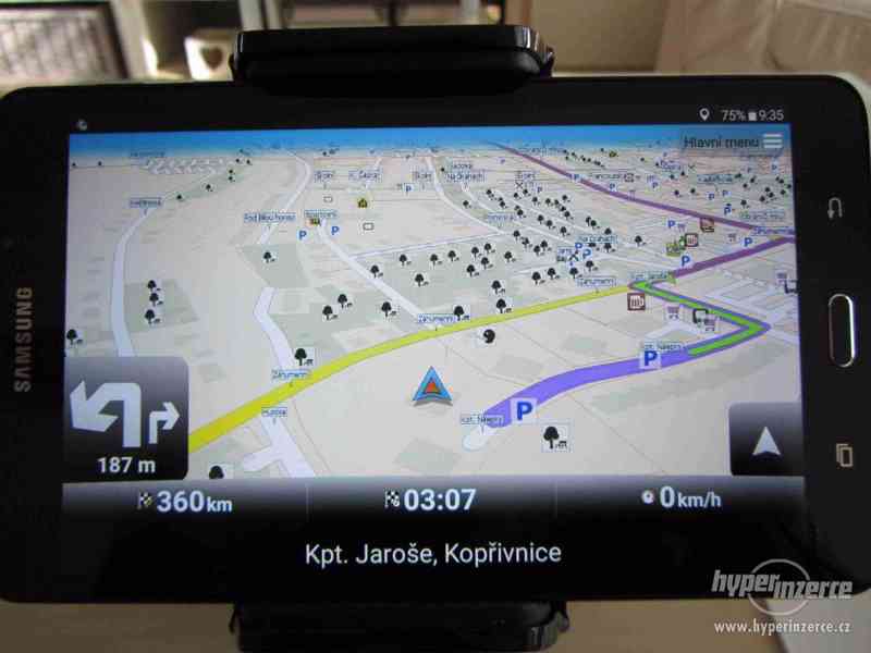 GPS navigace Samsung GalaxyTab A6, 74G,LTE,128GB,nové mapy. - foto 10