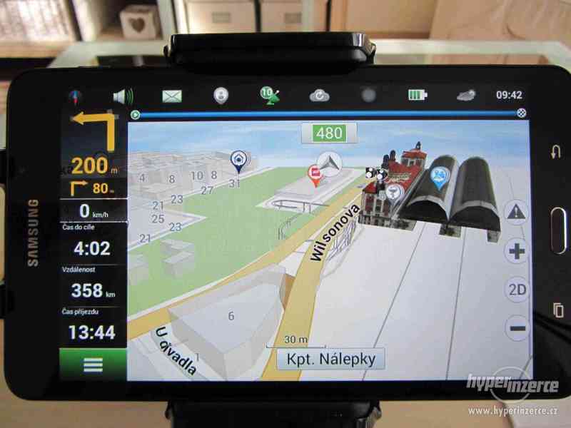 GPS navigace Samsung GalaxyTab A6, 74G,LTE,128GB,nové mapy. - foto 11