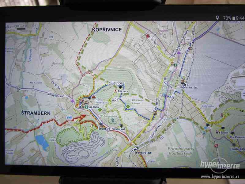 GPS navigace Samsung GalaxyTab A6, 74G,LTE,128GB,nové mapy. - foto 12