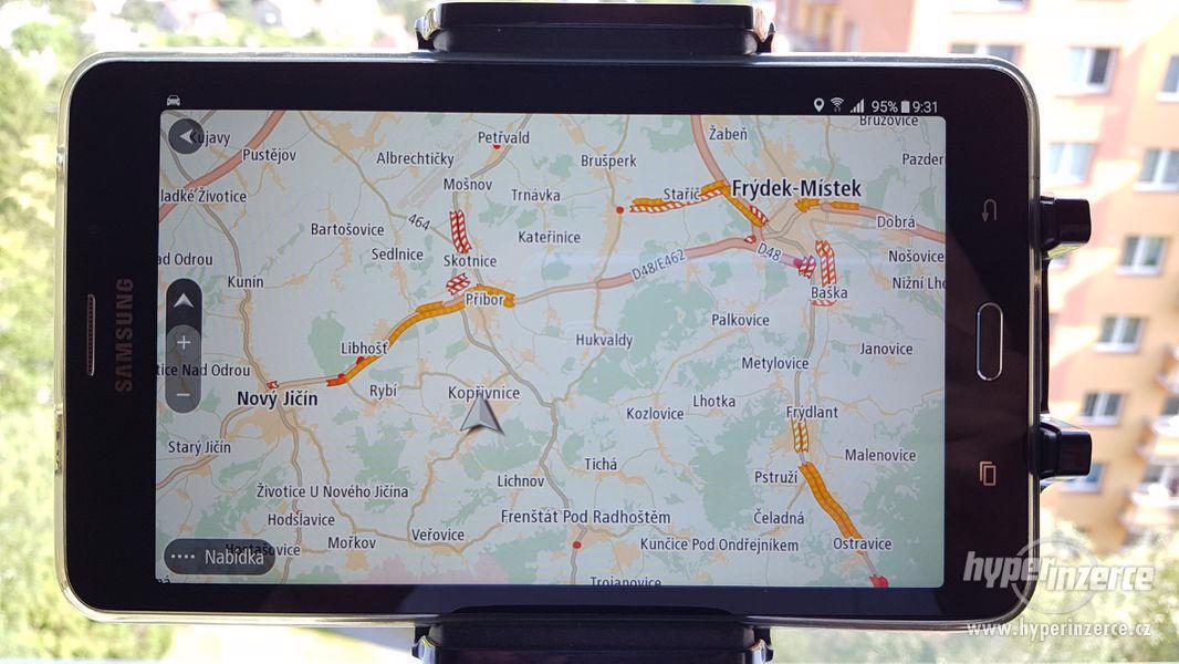 GPS navigace Samsung GalaxyTab A6, 74G,LTE,128GB,nové mapy. - foto 13