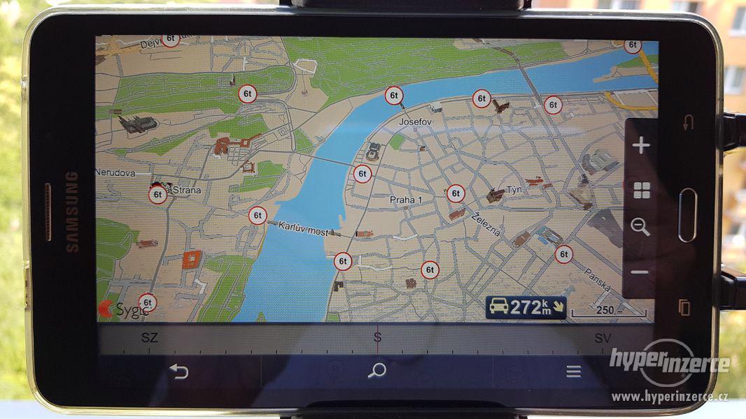 GPS navigace Samsung GalaxyTab A6, 74G,LTE,128GB,nové mapy. - foto 17