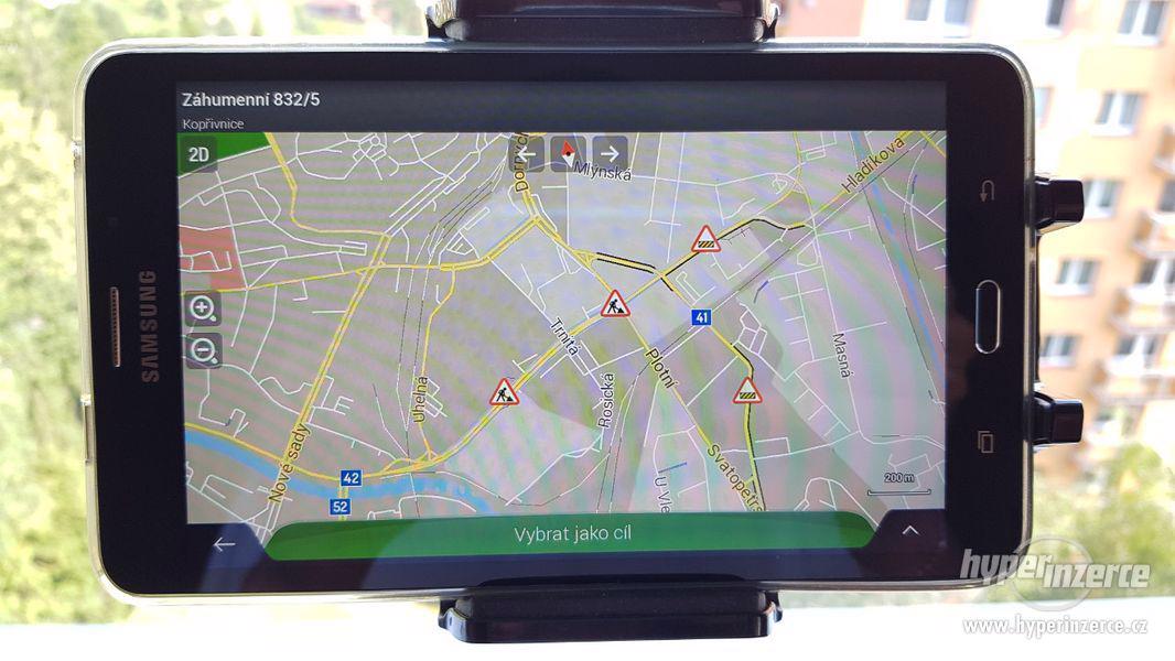 GPS navigace Samsung GalaxyTab A6, 74G,LTE,128GB,nové mapy. - foto 22