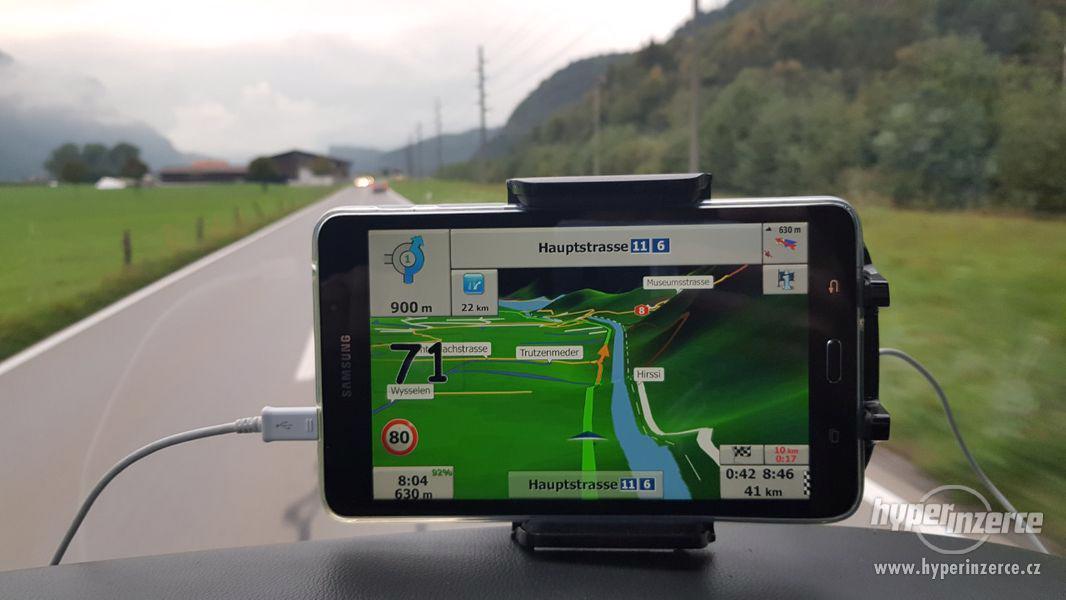 GPS navigace Samsung GalaxyTab A6, 74G,LTE,128GB,nové mapy. - foto 35