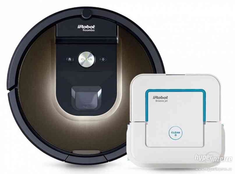 IRobot Roomba 980 + Brava JET 240 Robotický vysavač a mop - foto 1