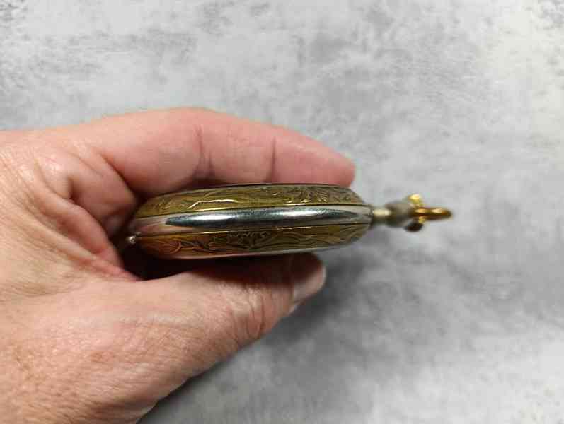 Obrovské 67mm kapesní hodinky Régulatéur, 192g! - foto 16