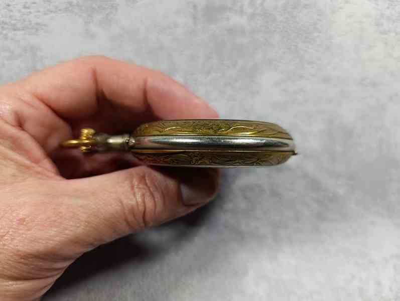 Obrovské 67mm kapesní hodinky Régulatéur, 192g! - foto 17