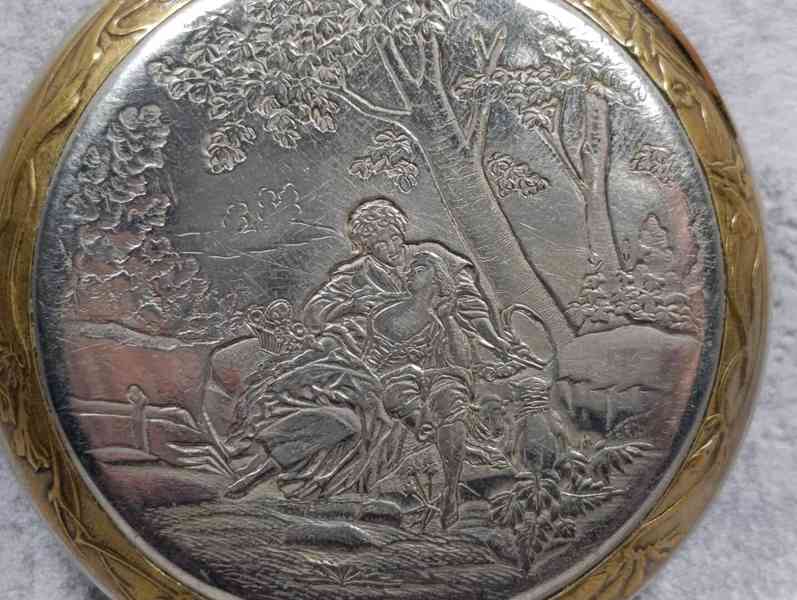 Obrovské 67mm kapesní hodinky Régulatéur, 192g! - foto 6