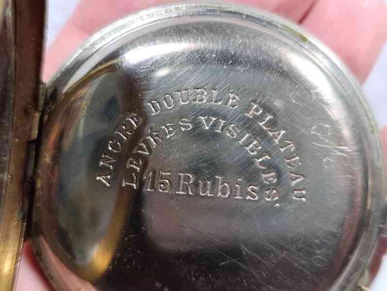 Obrovské 67mm kapesní hodinky Régulatéur, 192g! - foto 23