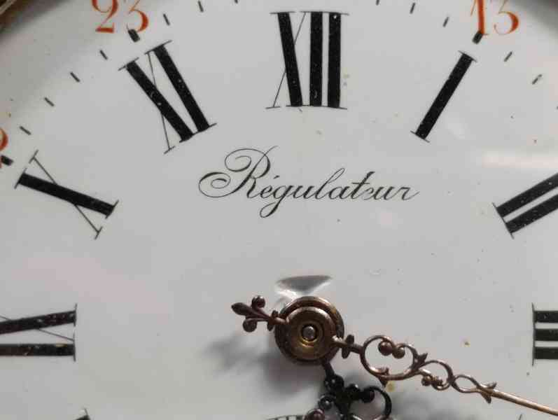 Obrovské 67mm kapesní hodinky Régulatéur, 192g! - foto 3