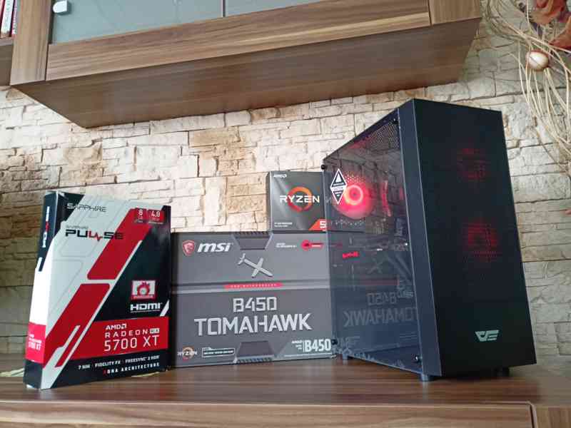 ⭐️ HERNÍ PC RYZEN 5 3600, 16GB RAM, RX 5700XT, SSD, WIN10 ⭐️ - foto 1