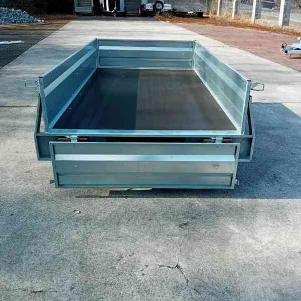 Nový PROFI přívěsný vozík 2,06m x 1,28m, svařovaný rám, DPH - foto 9