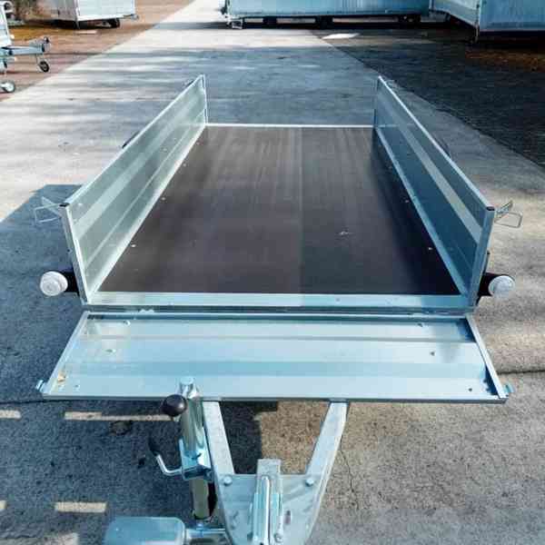 Nový PROFI přívěsný vozík 2,06m x 1,28m, svařovaný rám, DPH - foto 12