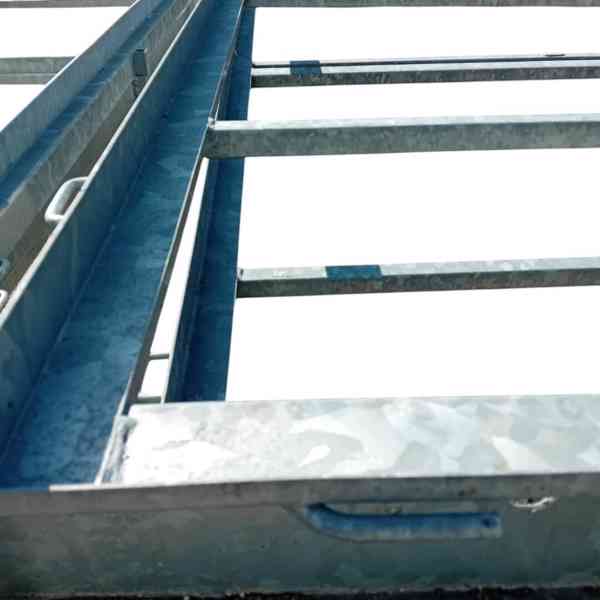 Nový PROFI přívěsný vozík 2,06m x 1,28m, svařovaný rám, DPH - foto 14