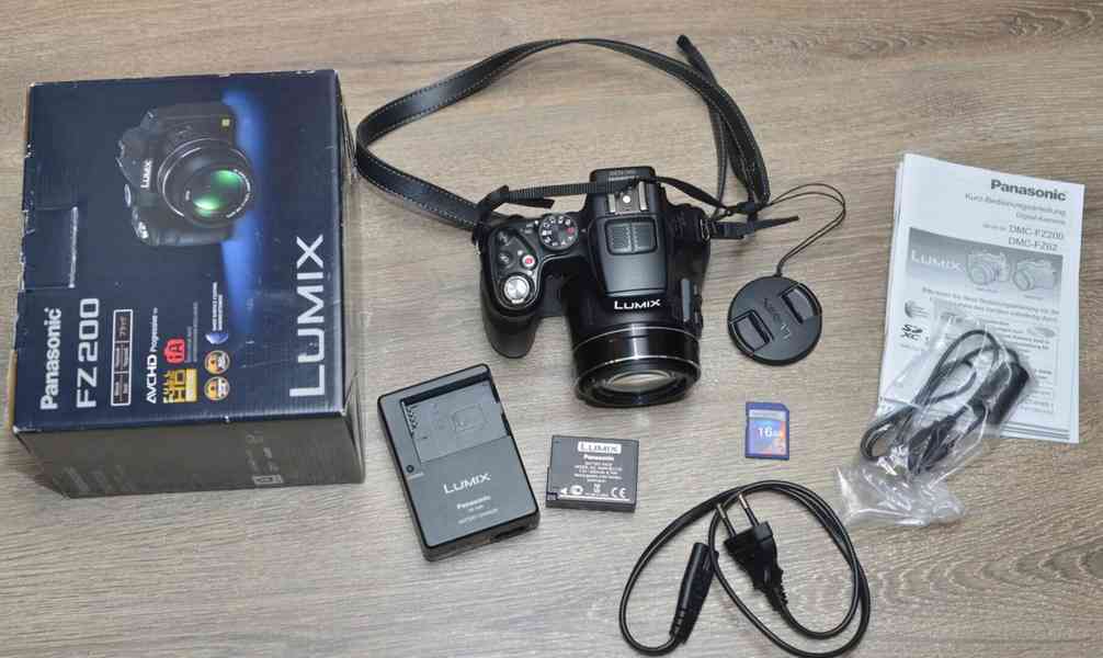 Panasonic Lumix DMC-FZ200 24x O.Zoom F2,8*Full HDV - foto 3