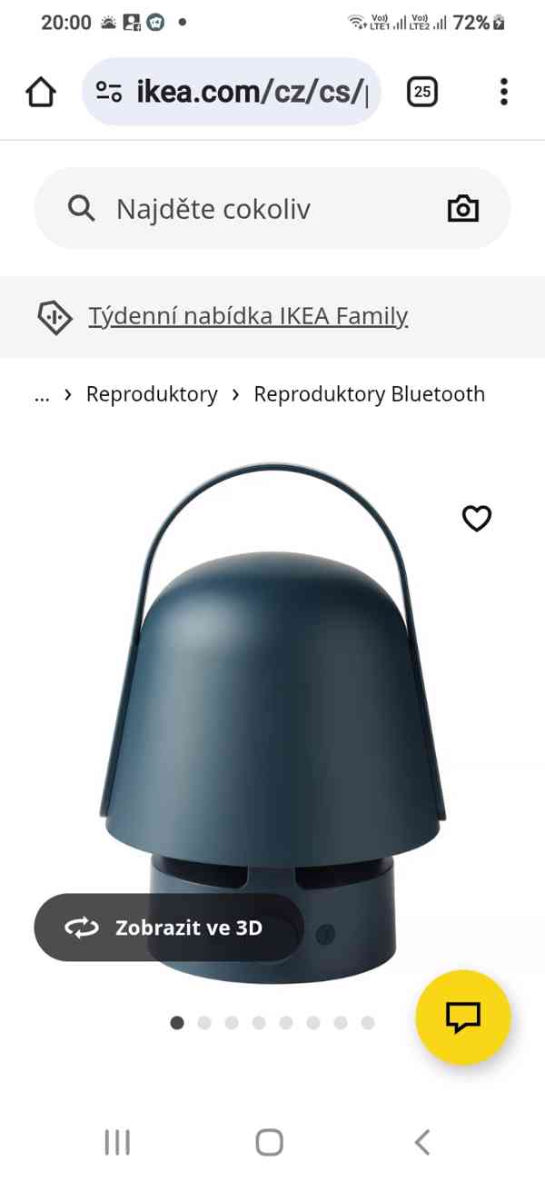 Lampa s Bluetooth reproduktorem zn.Wappeby - foto 7
