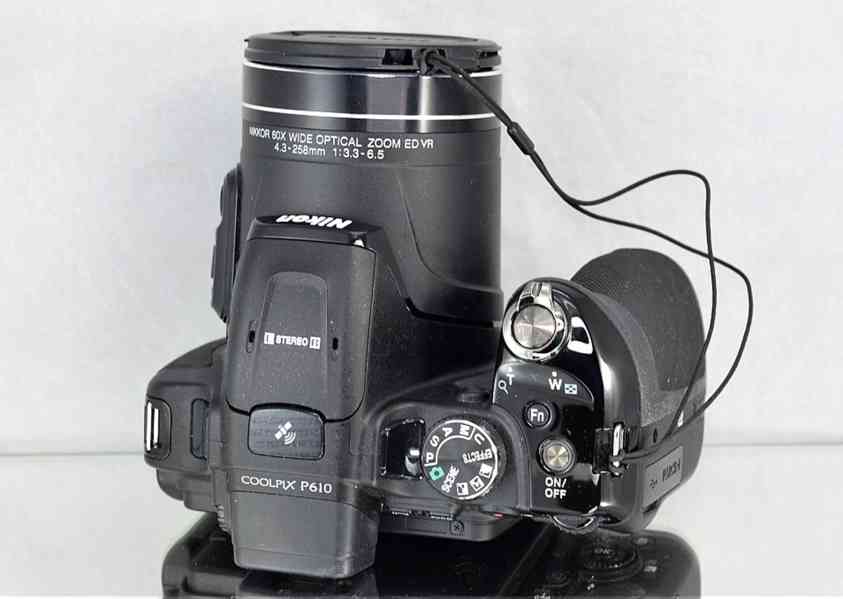 Nikon CoolPix P610 60x ZOOM*Full HDV*WIFI*GPS*BAG - foto 6