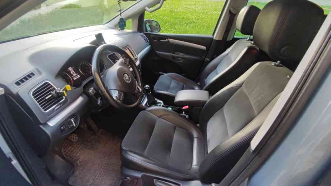 VW Sharan III 2.0TDI 103kw 4 Motion Highline 7mist CZ 2014 - foto 11