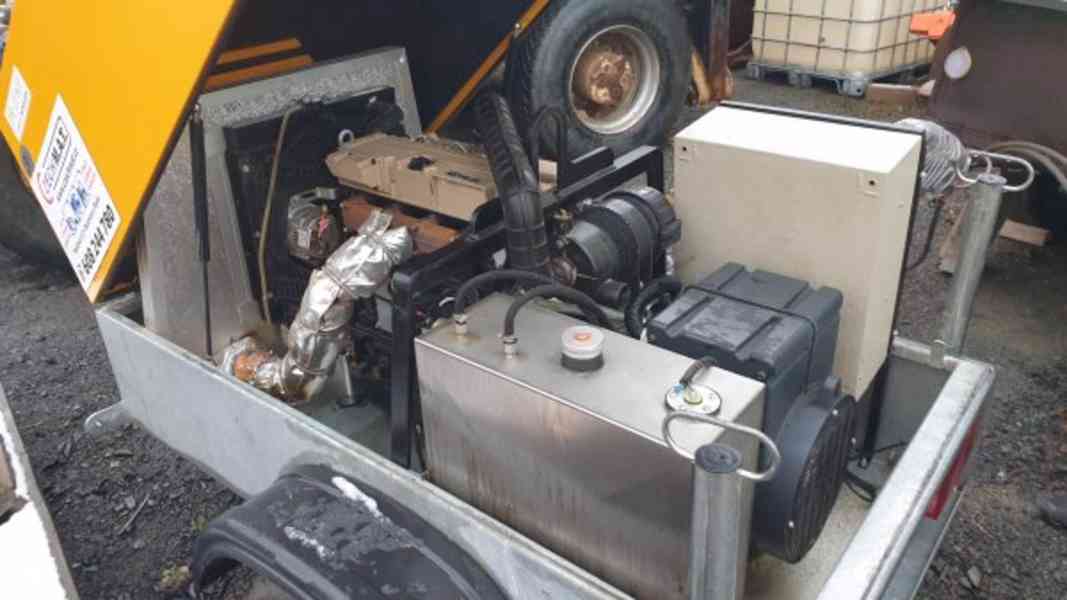 400V agregát diesel přívěs s SPZ - foto 10