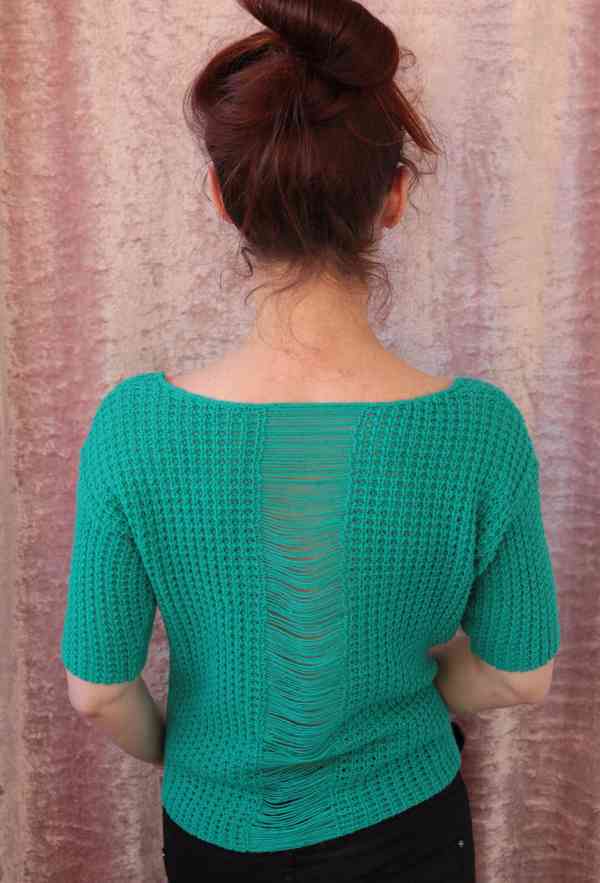 Malachitový svetřík Tally Weijl, S - foto 3