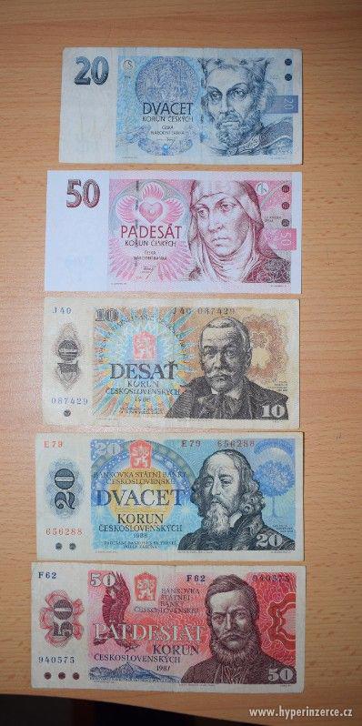 České a československé bankovky - foto 1
